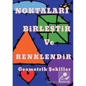 Noktaları Birleştir ve Renklendir Geometrik Şekiller - Ayla Karaduman
