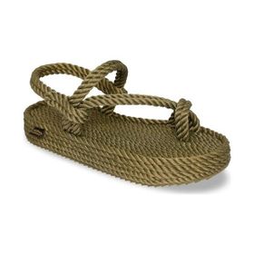 Nomadic Republic Hawaii Platform Haki Kadın Sandalet