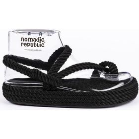 Nomadic Republic Siyah Erkek Sandalet