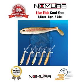 Nomura Live Fish 8.5 cm 8 gr 5 Adet Suni Yem