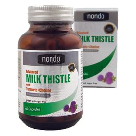 Nondo Advanced Milk Thistle Turmeric Choline 60 Kapsül