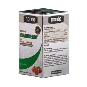 Nondo Cranberry 30 Kapsül