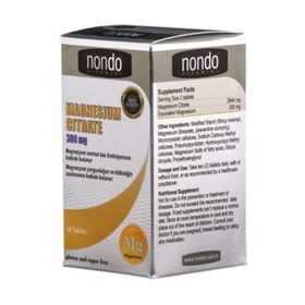 Nondo Magnesium Citrate 60 Tablet
