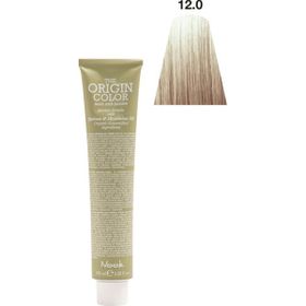 Nook Origin Color Profesyonel 100 ml 12.0 Süper Açıcı Doğal Platin Saç Boyası