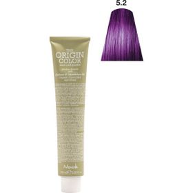 Nook Origin Color Profesyonel 5.2 Viyole Canlı Mor 100 ml Saç Boyası