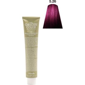 Nook Origin Color Profesyonel 5.26 Viyole Patlıcan Mor 100 ml Saç Boyası