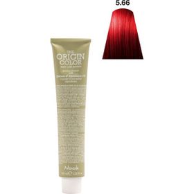 Nook Origin Color Profesyonel 5.66 Yoğun Kızıl 100 ml Saç Boyası