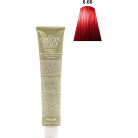 Nook Origin Color Profesyonel 6.66 Yoğun Kızıl 100 ml Saç Boyası
