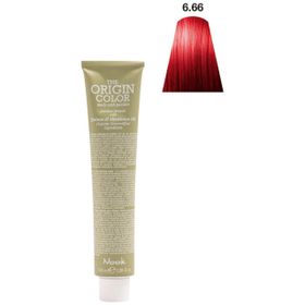 Nook Origin Color Profesyonel 6.66 Yoğun Kızıl 100 ml Saç Boyası