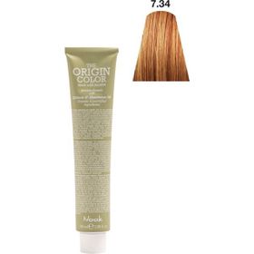 Nook Origin Color Profesyonel 7.34 Altın Bakır 100 ml Saç Boyası