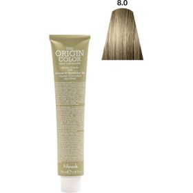 Nook Origin Color Profesyonel 8.0 Koyu Doğal Sarı 100 ml Saç Boyası