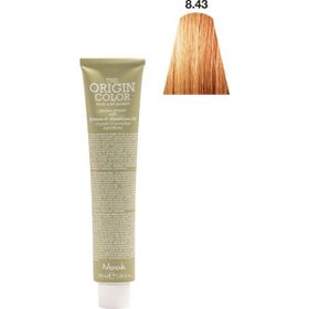 Nook Origin Color Profesyonel 8.43 Parlak Bakır 100 ml Saç Boyası