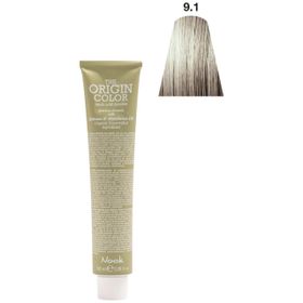 Nook Origin Color Profesyonel 9.1 Klasik Küllü Sarı 100 ml Saç Boyası