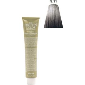 Nook Origin Color Profesyonel 9.11 Açık Küllü Platin 100 ml Saç Boyası