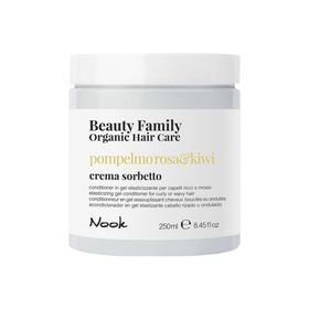 Nook Vegan Beauty Family 250 ml Dalgalı ve Kıvırcık Saçlar İçin Krem