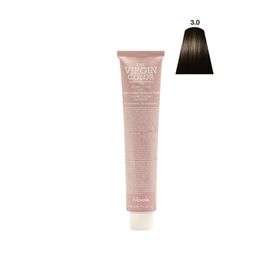 Nook Virgin Color Profesyonel 100 ml 3.0 Doğal Koyu Kahve Saç Boyası