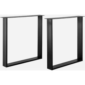 Noords 30x50 cm Ferforje 2'li Set Masa Ayağı