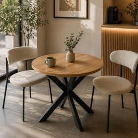 Noords NRD-700025K Bistro Yuvarlak Ahşap Masa Tablası