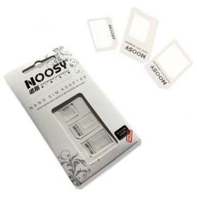 Noosy Micro Nano Sim Kart Adaptörü