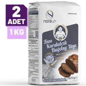 Nora Un 1 kg Tam Karakılçık Buğday Unu