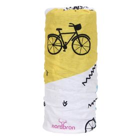 Nordbron 6303C Trigon Açık Mavi Beyaz Çok Fonksiyonlu Bandana