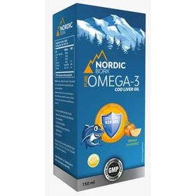 Nordic Bork Pure Omega-3 150 ml Şurup Balık Yağı