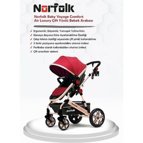 Norfolk Voyage Air Luxury Bordo Travel Sistem Bebek Arabası
