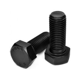 Norm 12x20 mm 8.8 Tam Paso 933 Siyah 10 Adet Altı Köşe Çelik Civata