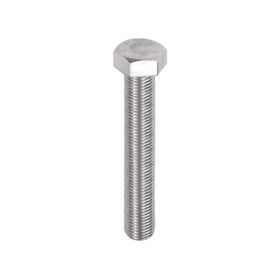 Norm 6x50 mm 8.8 Tam Paso 933 Beyaz 20 Adet Altı Köşe Çelik Civata