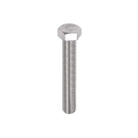 Norm 6x50 mm 8.8 Tam Paso 933 Beyaz 20 Adet Altı Köşe Çelik Civata