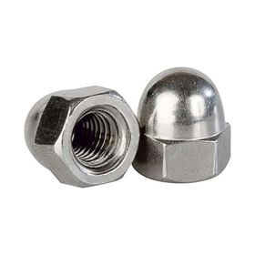 Norm Kaplamalı Metrik 10 mm Beyaz 10'lu Paket Kör Somun