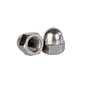 Norm Kaplamalı Metrik 6 mm Beyaz 10'lu Paket Kör Somun