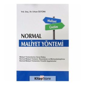 Normal Maliyet Yöntemi - Erhan Öztürk