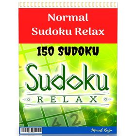 Normal Sudoku Relax Kitabı - Enine Boyuna Eğitim