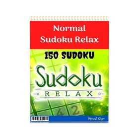 Normal Sudoku Relax Kitabı - Enine Boyuna Eğitim