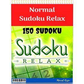 Normal Sudoku Relax Kitabı - Enine Boyuna Eğitim
