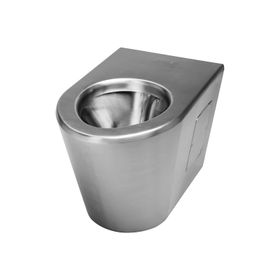 Normo Paslanmaz Çelik Engelli P Çıkışlı Taharet Çubuksuz 370x700x460 mm Klozet