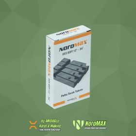 Noromax 1/2-3/4 inç Standart Çelik Tezgah Pafta Yedek Diş Açma Tarak