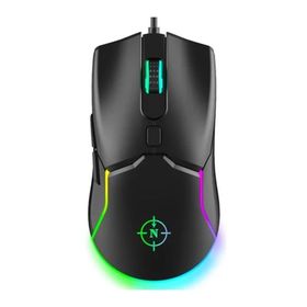 North Air Black Professional USB 7200 DPI Siyah RGB Gaming Mouse