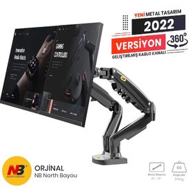 North Bayou Ergoflex Nb F160 Çift Kol Monitör Standı
