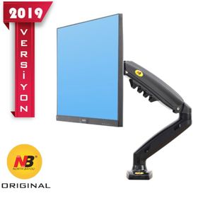 North Bayou NB F80 Amortisörlü 17-27'' Masa Üstü Monitör Tutucu