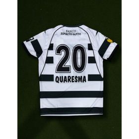 North Stand Nostaljik Sporting Lizbon Quaresma Beyaz Yeşil Forma