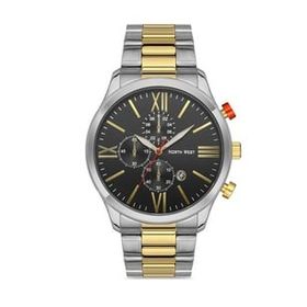 North West NW-2140-B Gümüş - Gold Erkek Kol Saati