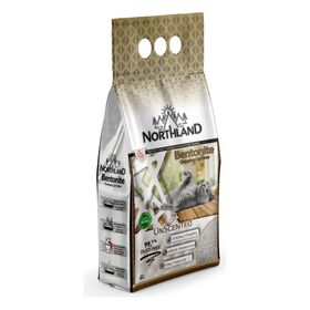 Northland 10 lt Naturel Kokusuz Bentonit Süper Topaklanan Kedi Kumu
