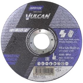Norton Vulcan 115 x 1.0 x 22.23 mm 100 Adet Metal Kesici Disk