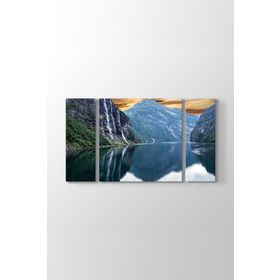Norveç Geiranger Şelalesi Tablosu
