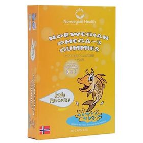 Norwegian Health Omega 3 Gummies 30 Kapsül Çiğnenebilir Balık Yağı
