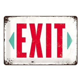 Nostalgic Art 22218 Exit Duvar Panosu
