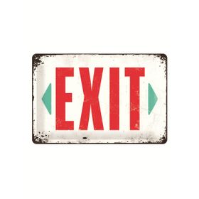 Nostalgic Art 22218 Exit Duvar Panosu