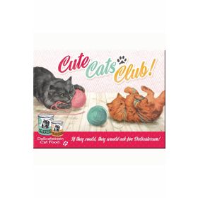 Nostalgic Art Cute Cats Club Magnet